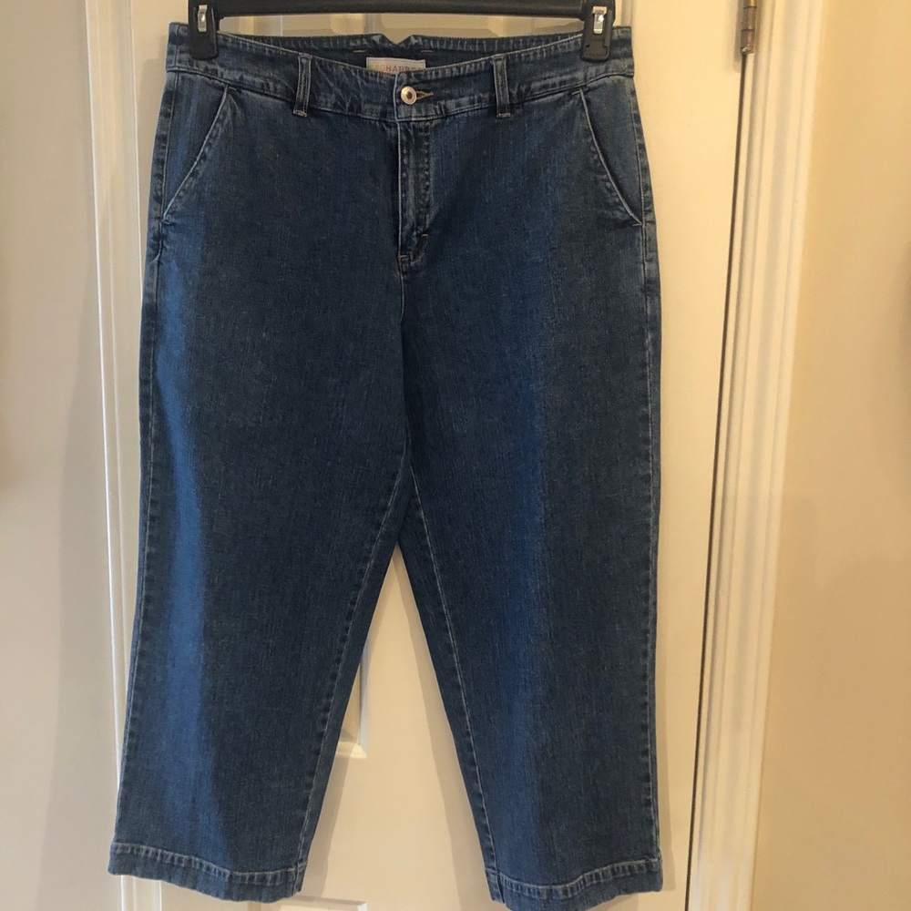 Sag Harbor Women’s Denim Capris Size 14. EUC